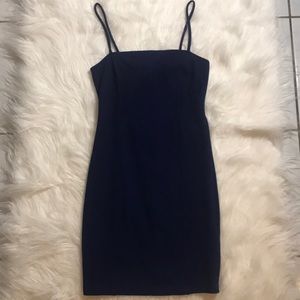 Navy blue dress